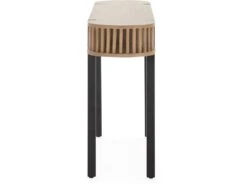 Console 150 X 33 X 80 Cm Bois, Métal -Electroménager Soldes console 21288615