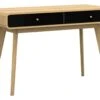 Table Console Avec 1 Tiroir En Bois Massif Blanc -Electroménager Soldes console 21685013