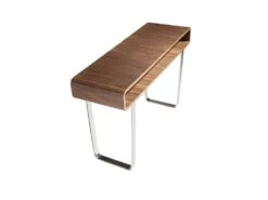 Console En Noyer Et Acier Chromé 3000 ANGEL CERDA -Electroménager Soldes console 21763287