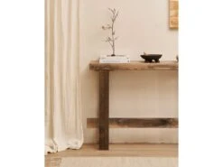 Console En Bois D'épicéa Massif -Electroménager Soldes console 22184327