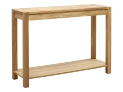 Console BROCELIANDE II - Chêne Huilé -Electroménager Soldes console 227579