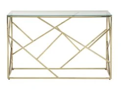 Console ATHENA De Pascal MORABITO - Verre Trempé Et Acier - Doré 12 Console ATHENA De Pascal MORABITO - Verre Trempé Et Acier - Doré -Electroménager Soldes console 388437