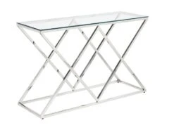 Console CHARLOTTE De Pascal MORABITO - Verre Trempé Et Acier - Doré 15 Console CHARLOTTE De Pascal MORABITO - Verre Trempé Et Acier - Doré -Electroménager Soldes console 389545