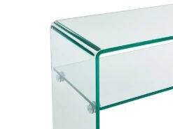 Console - 1 Niche - Verre Trempé - Transparent - STILEOS -Electroménager Soldes console 500623