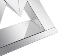 Console En MDF Et Miroir - Coloris : Argent - ISIDA De Pascal MORABITO -Electroménager Soldes console 578519