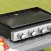 Plancha à Gaz à 4 Feux 77 X 44.5 X 23 Cm - BROILY -Electroménager Soldes cuisine exterieure 10754181