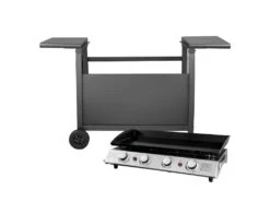 Plancha Au Gaz VALENCIA - 4 Brûleurs 10kW + Chariot - HAPPY GARDEN 9 Plancha Au Gaz VALENCIA - 4 Brûleurs 10kW + Chariot - HAPPY GARDEN -Electroménager Soldes cuisine exterieure 13090023