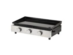 Plancha Au Gaz MÉRIDA 3 Brûleurs 6 KW - HAPPY GARDEN