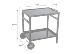 Desserte Clipsable Pour Plancha COBAN - COOK'IN GARDEN -Electroménager Soldes cuisine exterieure 13428023