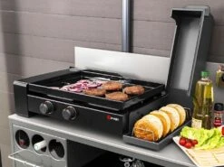 Plancha à Gaz 2 Brûleurs So Burger - Somagic -Electroménager Soldes cuisine exterieure 17619681