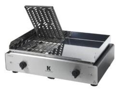 Krampouz Duo électrique Barbecue/plancha 3500w - Gicio2a-aa-00 -Electroménager Soldes cuisine exterieure 19521127