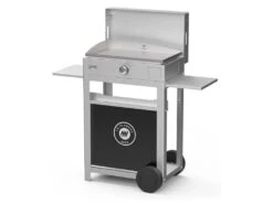 Le Marquier Plancha électrique 2000w Plaque Inox 57x34cm Avec Chariot Et Couvercle - PCTE160IC