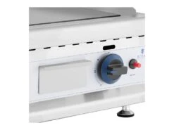 Plancha à Gaz Professionnelle Grill Barbecue D'intérieur à Poser 40 Cm (3 000 Watts, 35 X 40 Cm, Raccord 0,9 Mm, Acier Inoxydable) 14_0004033 -Electroménager Soldes cuisine exterieure 20017781