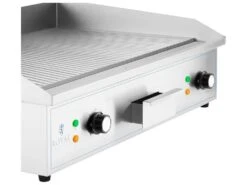 Plancha Grill électrique Rainurée 700 X 400 Mm 4 400 Watts 14_0004053 -Electroménager Soldes cuisine exterieure 22140507