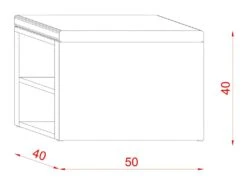 Vestiaire D'Entrée Multifonctions L50 X H150 Cm - Clever -Electroménager Soldes dressing et vestiaire 11448477