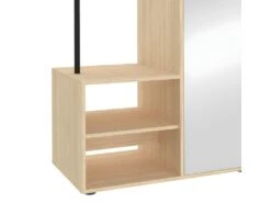 Vestiaire BEE - Chêne Naturel - SYMBIOSIS -Electroménager Soldes dressing et vestiaire 12513529