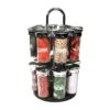 Carrousel à épices Pots En Verre 16 Pots -Electroménager Soldes materiel et ustensile de cuisine 12716425