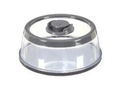 Cloche Vide D'air Conservation Des Aliments Diamètre 25 Cm - Gris
