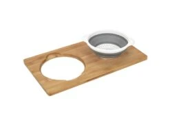 Planche à Découper En Bambou Avec Passoire Intégrée -Electroménager Soldes materiel et ustensile de cuisine 13473247