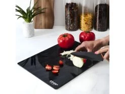 Planche à Découper En Verre "Ardoise" 40cm Noir -Electroménager Soldes materiel et ustensile de cuisine 13580651