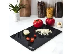 Planche à Découper En Verre "Ardoise" 40cm Noir -Electroménager Soldes materiel et ustensile de cuisine 13580653