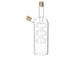 Bouteille Huile & Vinaigre 2 En 1 "Design" 21cm