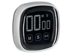 Minuteur De Cuisine Digital "Aimanté" 7cm Argent