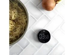 Minuteur Électrique "Rotatif" 7cm Noir -Electroménager Soldes materiel et ustensile de cuisine 17783507