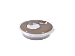 Essoreuse à Salade "Rétractable" 30cm Taupe -Electroménager Soldes materiel et ustensile de cuisine 17783543