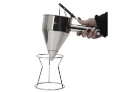 Verseur De Pâte à Piston "Inox" 1,2L Argent -Electroménager Soldes materiel et ustensile de cuisine 17783589