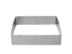 Lot De 3 Cadres à Pâtisserie "Carrés" 20cm Argent -Electroménager Soldes materiel et ustensile de cuisine 17783703