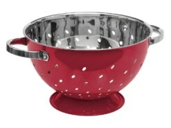 Passoire En Inox "Colors" 25cm Rouge