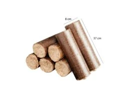 Pack Briquettes De Bois Biologique Kekai 10 Kg Pour Cheminées, Poêles Et Chaudières Ou Cuisinières à Bois -Electroménager Soldes materiel et ustensile de cuisine 19434487