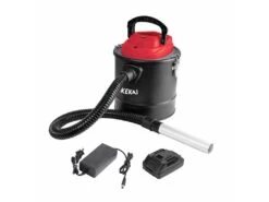 Aspirateur | Souffleur à Cendres à Batterie 12 Litres Kekai Graciano Filtre HEPA Lavable