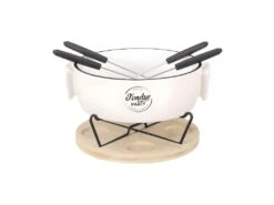 Service à Fondue à La Bougie 4 Personnes