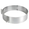 Cercle De Pâtisserie "Extensible" 15-30cm Argent -Electroménager Soldes materiel et ustensile de cuisine 23002159