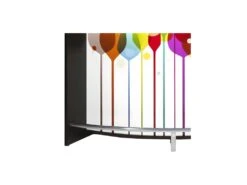 Grand Comptoir De Bar Noir - DAEMAR N°4 -Electroménager Soldes meuble de bar 11122193