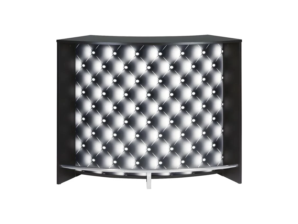 Grand Comptoir De Bar Noir - DAEMAR N°2 3 Grand Comptoir De Bar Noir - DAEMAR N°2