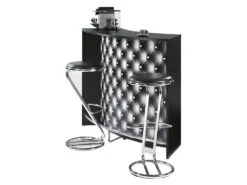 Grand Comptoir De Bar Noir - DAEMAR N°2 8 Grand Comptoir De Bar Noir - DAEMAR N°2 -Electroménager Soldes meuble de bar 11122227