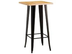 Table D'appoint Carrée Haute Strong 60x60x105cm Thinia Home