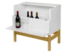 Mini Bar Design "Grande" 75cm Blanc 11 Mini Bar Design "Grande" 75cm Blanc -Electroménager Soldes meuble de bar 14114451