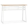 Table De Bar Scandinave "Javier" 150cm Blanc 1 Table De Bar Scandinave "Javier" 150cm Blanc -Electroménager Soldes meuble de bar 14114649