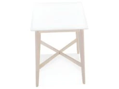 Table De Bar Scandinave "Hakido" 105cm Blanc -Electroménager Soldes meuble de bar 14114759