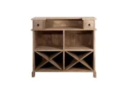 Comptoir De Bar Vintage "Bouvet" 120cm Naturel