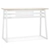 Table De Bar Design "Javier" 150cm Blanc -Electroménager Soldes meuble de bar 14115097