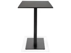 Table De Bar Design "Vitorino" 160cm Noir -Electroménager Soldes meuble de bar 14115351