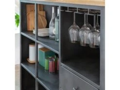 Meuble Bar En Métal Locker -Electroménager Soldes meuble de bar 15931757