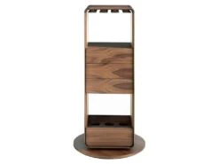 Meuble Bar Pivotant De Noyer 3115 ANGEL CERDA -Electroménager Soldes meuble de bar 18429371