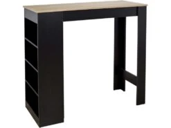 Table Bar Avec étagères Intégrées Cheers