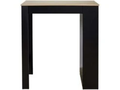 Table Bar Avec étagères Intégrées Cheers -Electroménager Soldes meuble de bar 19149813